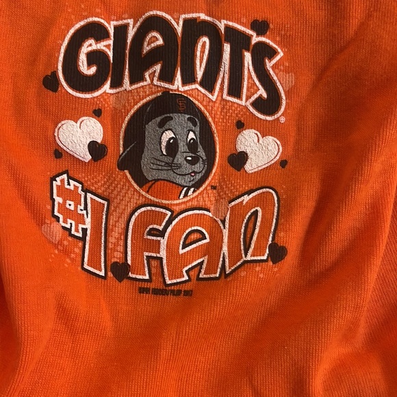 MLB Genuine Merchandise 6M SF Giants Lou Seal #1 Fan Logo Tanktop Dress - Picture 2 of 4